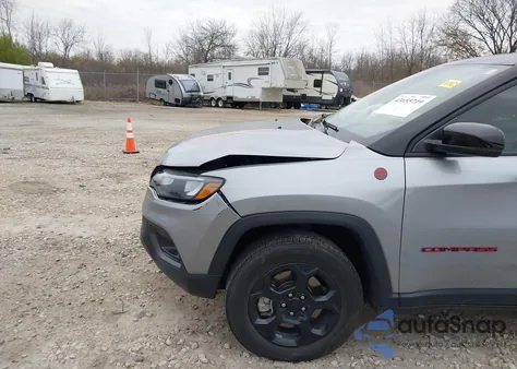 2023 Jeep Compass Trailhawk 4X4 from USA, damaged, VIN 3C4NJDDN6PT524850